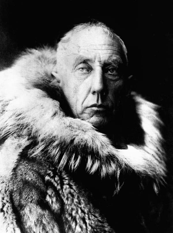 Roald Amundsen, Norway (portrait via Wikimedia Commons)