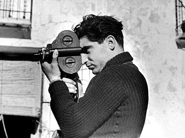 Robert Capa, Hungary (portrait via Wikimedia Commons)