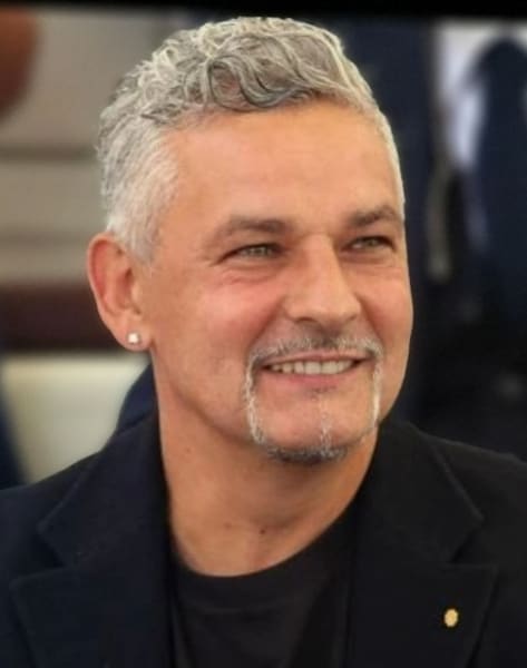 Roberto Baggio, Italy (portrait via Wikimedia Commons)