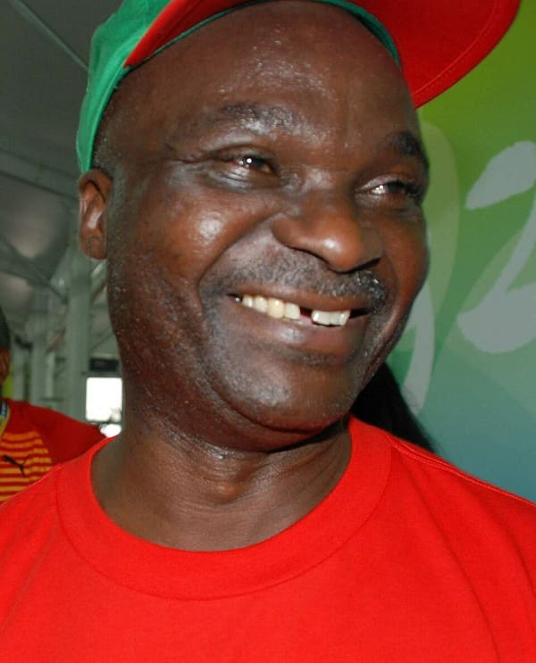 Roger Milla, Cameroon (portrait via Wikimedia Commons)