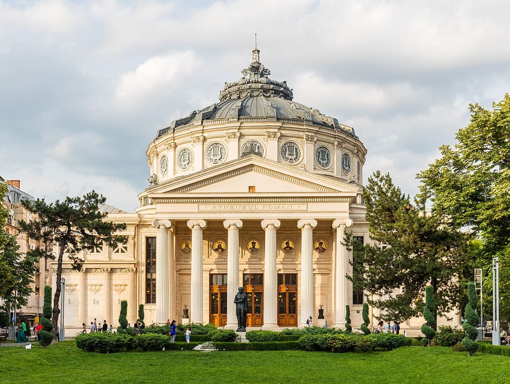 Romanian Athenaeum, Bucharest, Romania (Wimup)