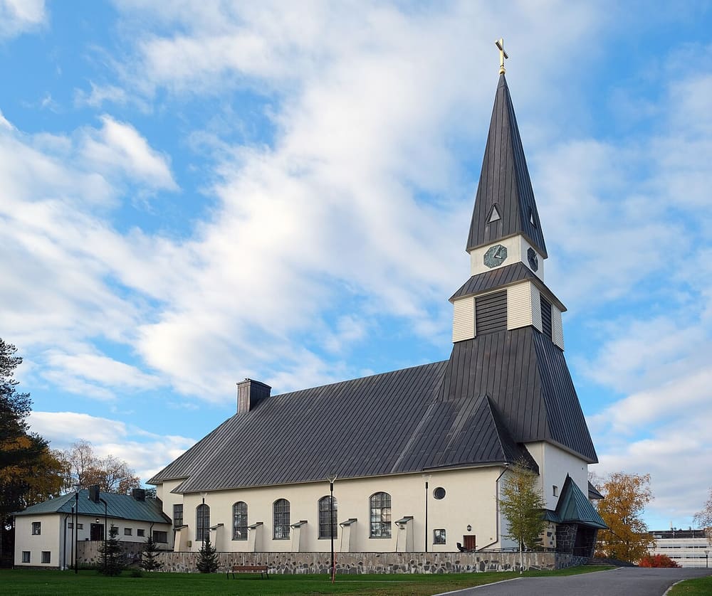 Rovaniemi Church, Rovaniemi, Finland (Wimup)