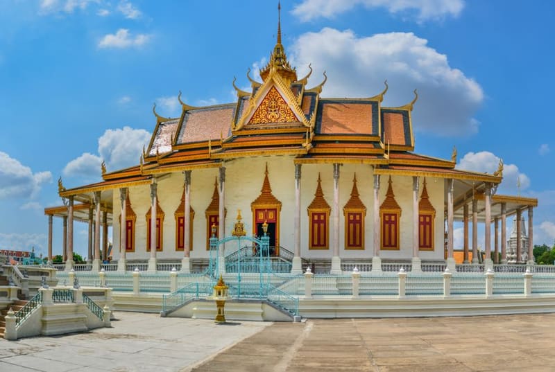 Royal Palace and the Silver Pagoda, Phnom Penh, Cambodia