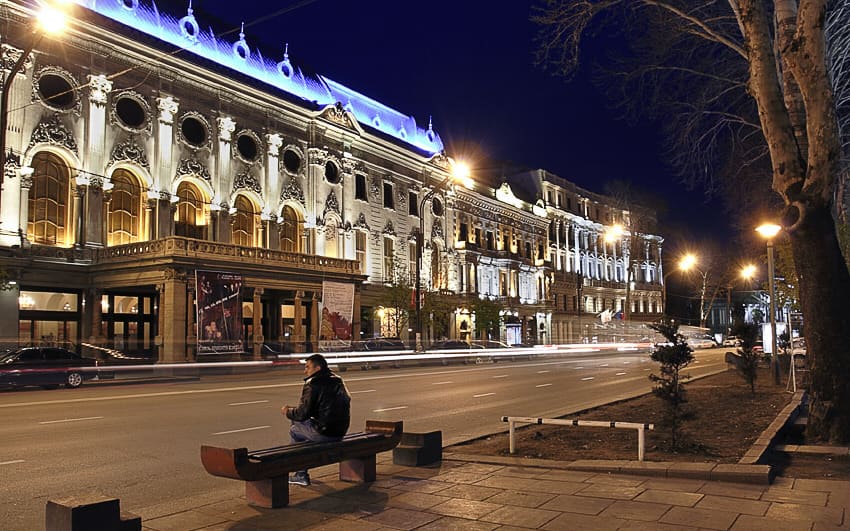 Rustaveli Avenue, Tbilisi, Georgia (Wimup)