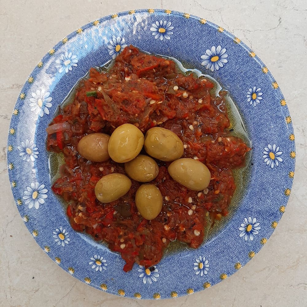 Salade mechouia, Djerba (Wimup travel guide)