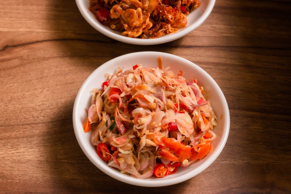 Sambal matah, Bali (Wimup travel guide)