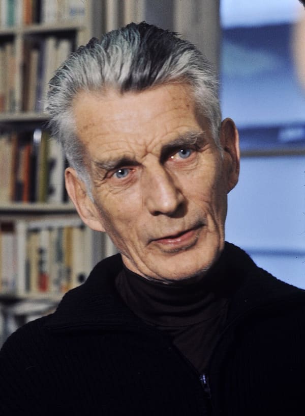 Samuel Beckett, Ireland (portrait via Wikimedia Commons)