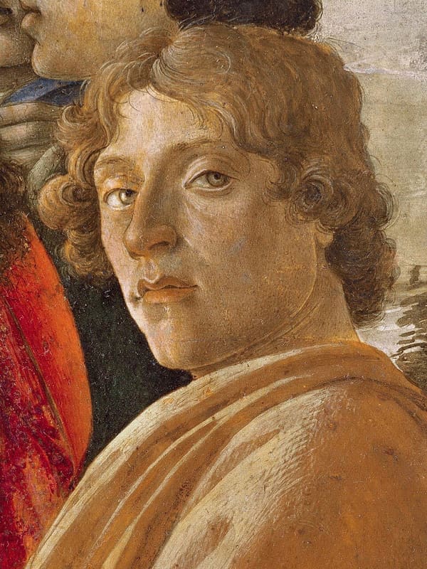 Sandro Botticelli, Italy (portrait via Wikimedia Commons)