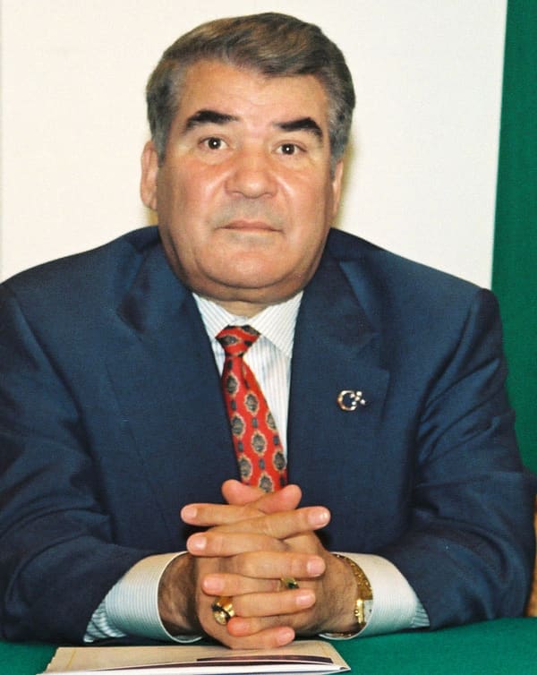 Saparmurat Niyazov, Turkmenistan (portrait via Wikimedia Commons)