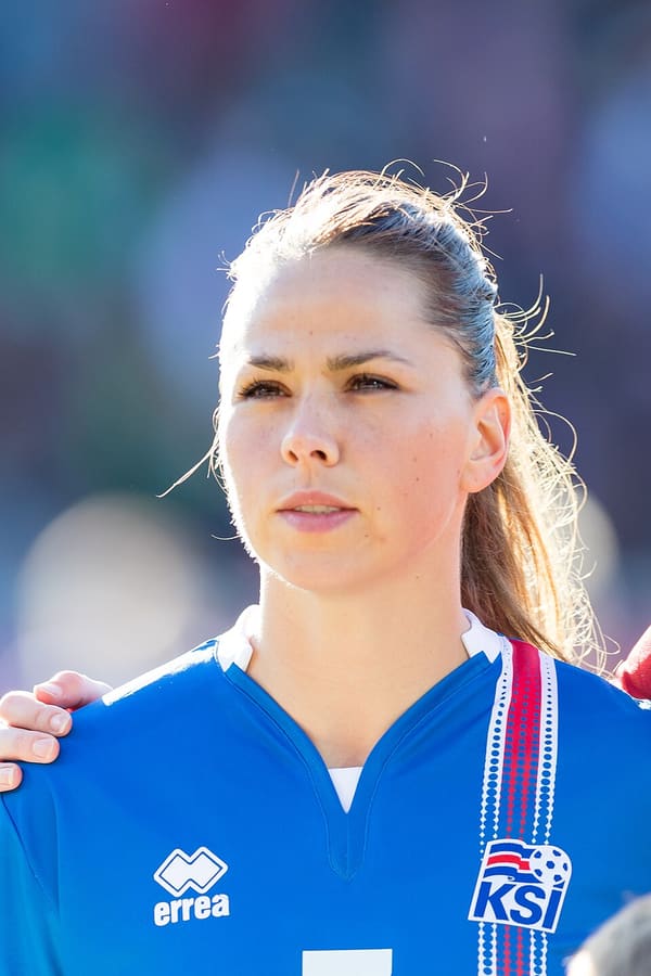 Sara Björk Gunnarsdóttir, Iceland (portrait via Wikimedia Commons)