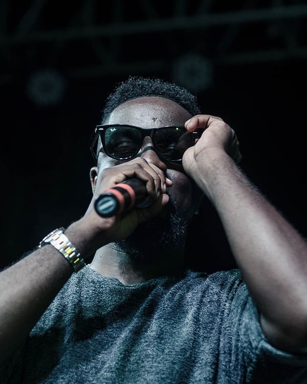 Sarkodie, Ghana (portrait via Wikimedia Commons)
