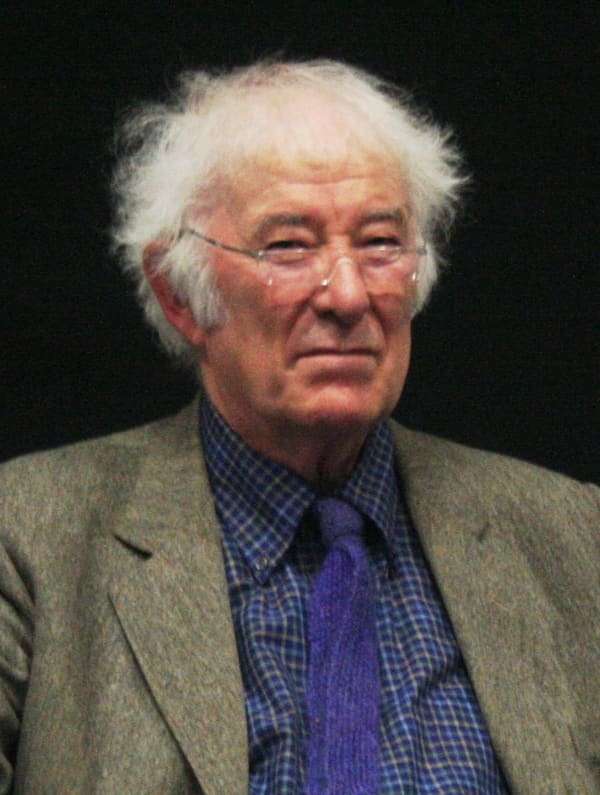 Seamus Heaney, Ireland (portrait via Wikimedia Commons)