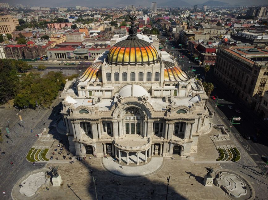 See the Palacio de Bellas Artes for the murals, then for a performance, Mexico City, Mexico