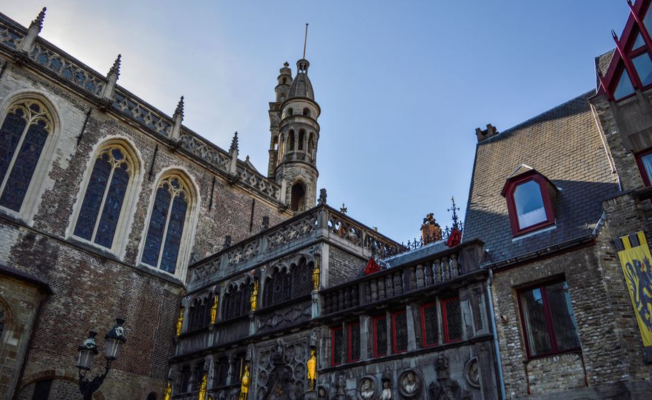 See the relic in the Basilica of the Holy Blood, Bruges, Belgium