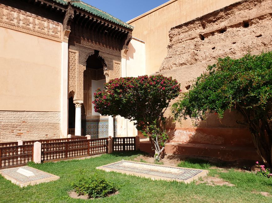 See what Moulay Ismail could not move at the Saadian Tombs, Marrakech, Morocco