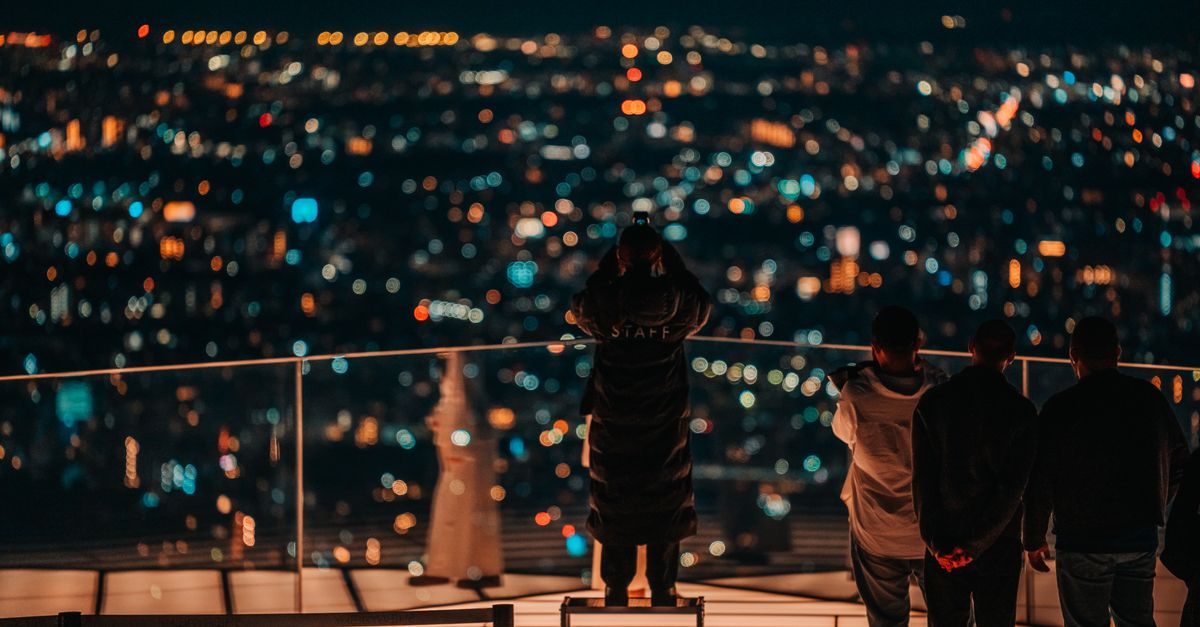Catch the skyline from Shibuya Sky, Tokyo, Japan