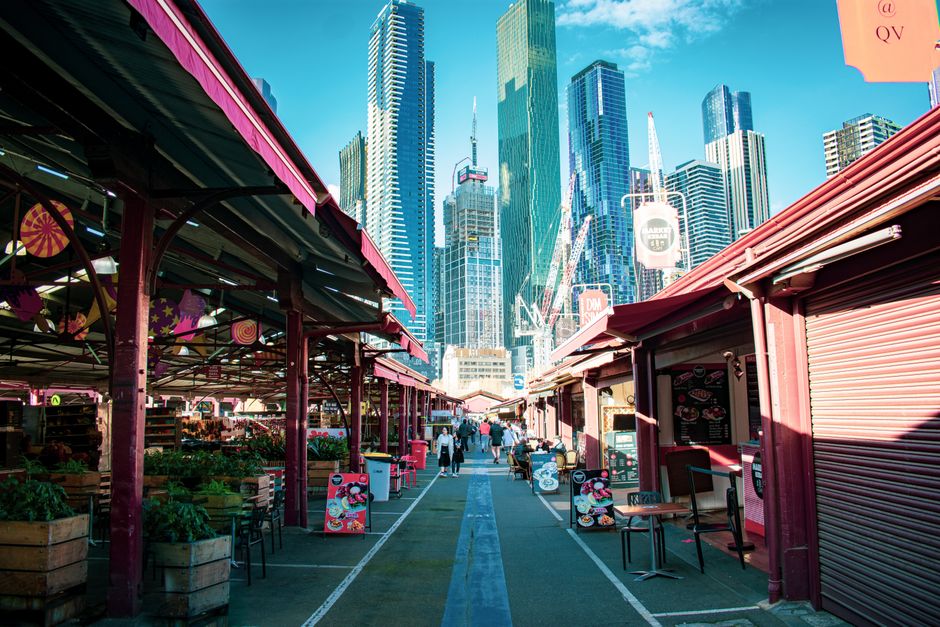 Shop Queen Victoria Market, Melbourne, Australia