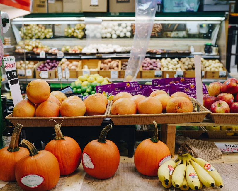Shop the Otago Farmers Market at the station, Dunedin, New Zealand