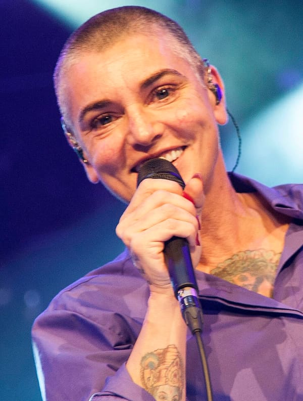Sinéad O'Connor, Ireland (portrait via Wikimedia Commons)