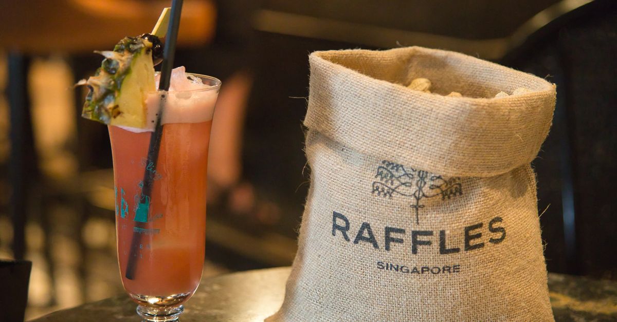 Sip a Singapore Sling at Raffles, Singapore, Singapore