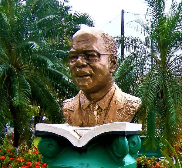 Sir Arthur Lewis, Saint Lucia (portrait via Wikimedia Commons)
