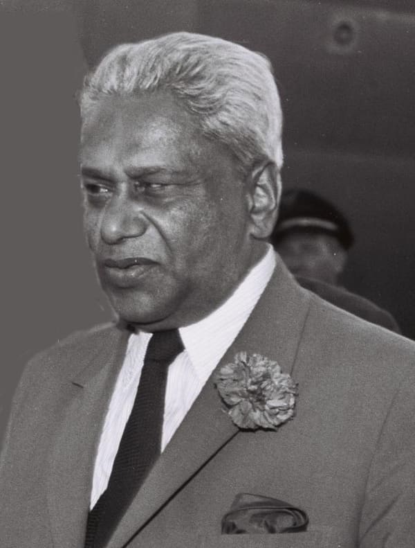 Sir Seewoosagur Ramgoolam, Mauritius (portrait via Wikimedia Commons)