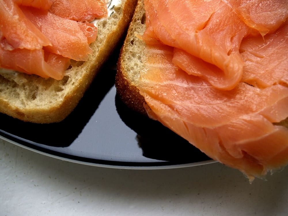 Smoked salmon, Ireland (Wimup)