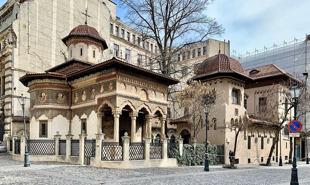 Stavropoleos Monastery, Bucharest, Romania (Wimup)