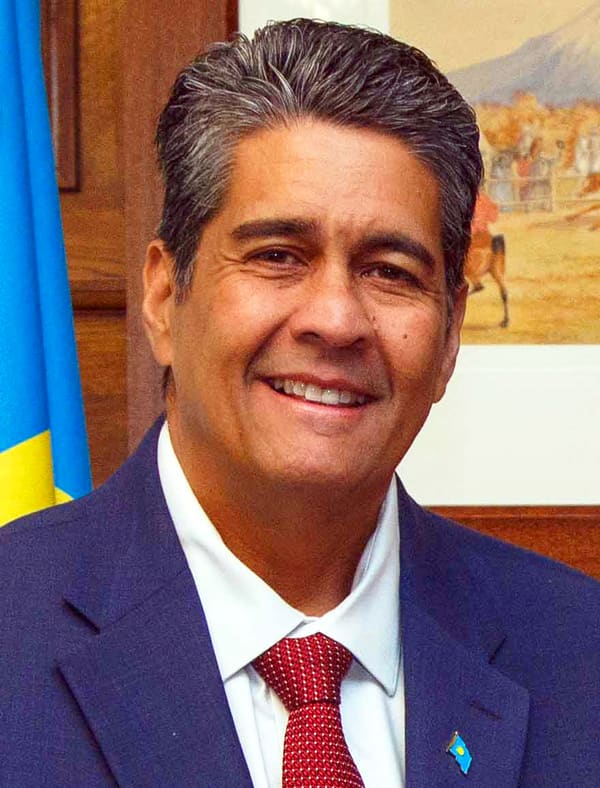 Surangel Whipps Jr., Palau (portrait via Wikimedia Commons)