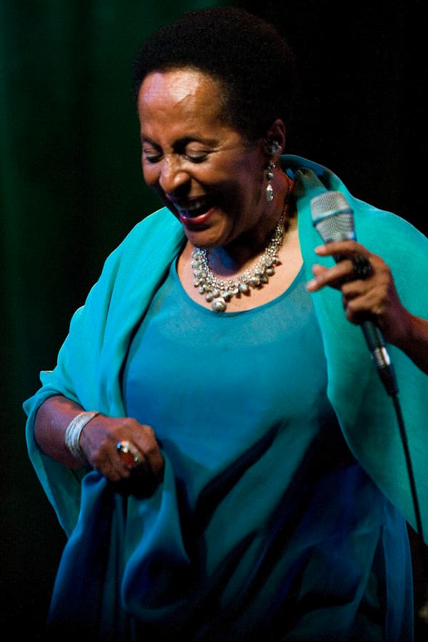 Susana Baca, Peru (portrait via Wikimedia Commons)