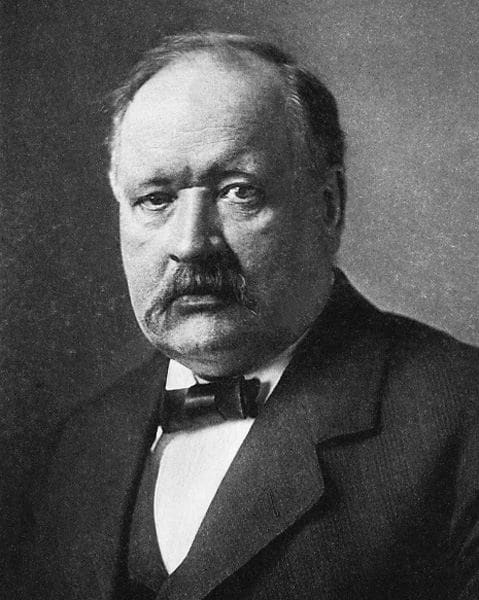 Svante Arrhenius, Sweden (portrait via Wikimedia Commons)