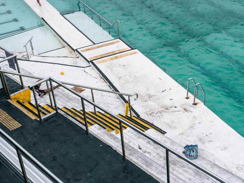 Swim at Bondi and the Icebergs pool, Sydney, Australia
