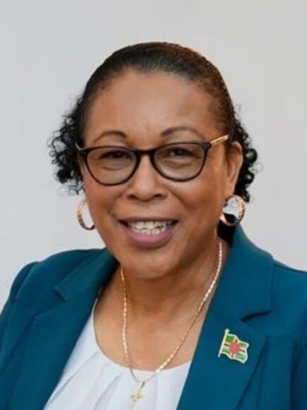 Sylvanie Burton, Dominica (portrait via Wikimedia Commons)