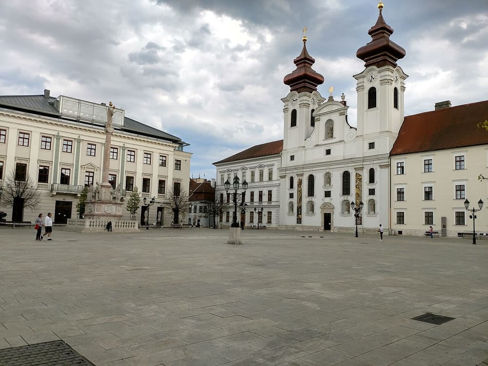 Széchenyi tér, Győr, Hungary (Wimup)