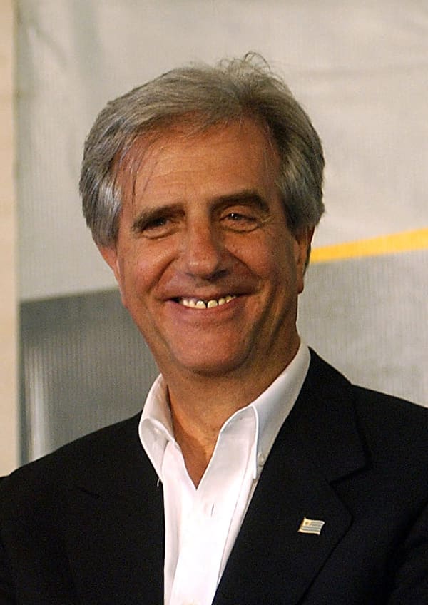 Tabaré Vázquez, Uruguay (portrait via Wikimedia Commons)