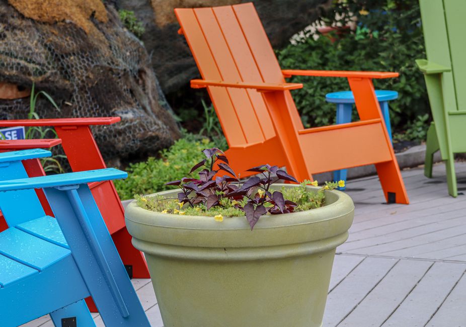 Take a chair on the Memorial Union Terrace, Madison, United States