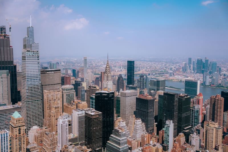 Take in the view from the Empire State Building, New York City, United States
