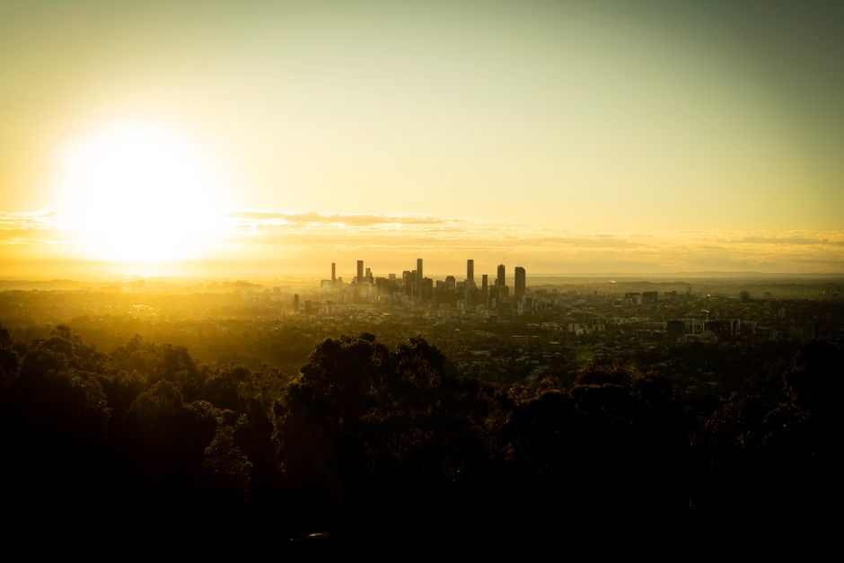 Take the city in from Mount Coot-tha, Brisbane, Australia