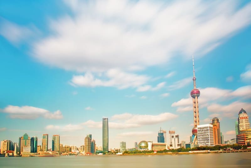 Take the Maglev in from Pudong, Shanghai, China