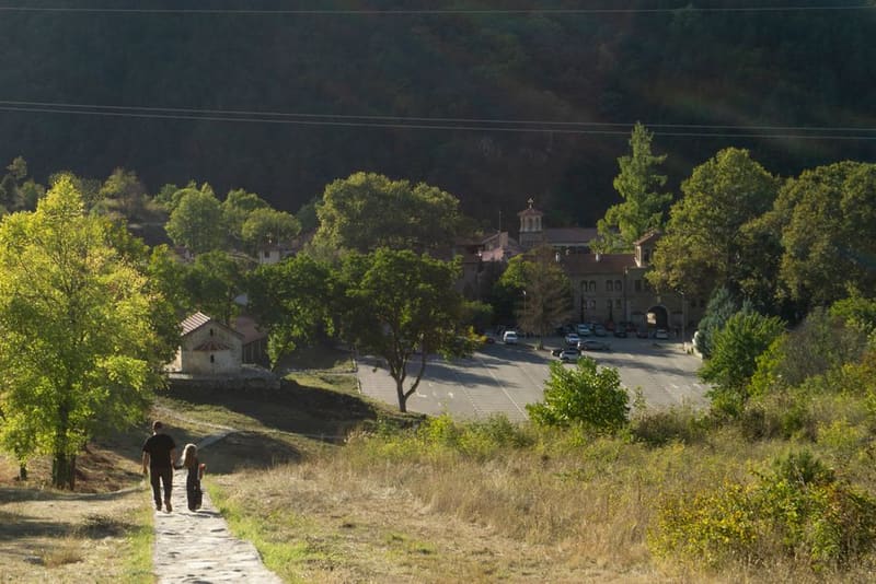 Take the road south to Bachkovo Monastery, Plovdiv, Bulgaria