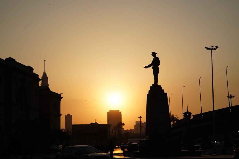 Take the sunset hour in Al-Azhar Park, Cairo, Egypt