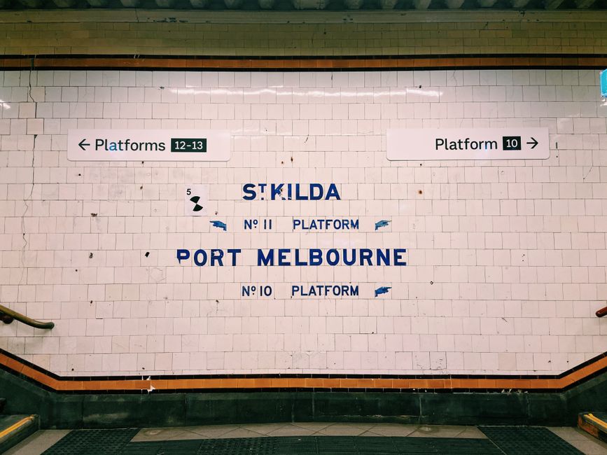 Take the tram to St Kilda, Melbourne, Australia