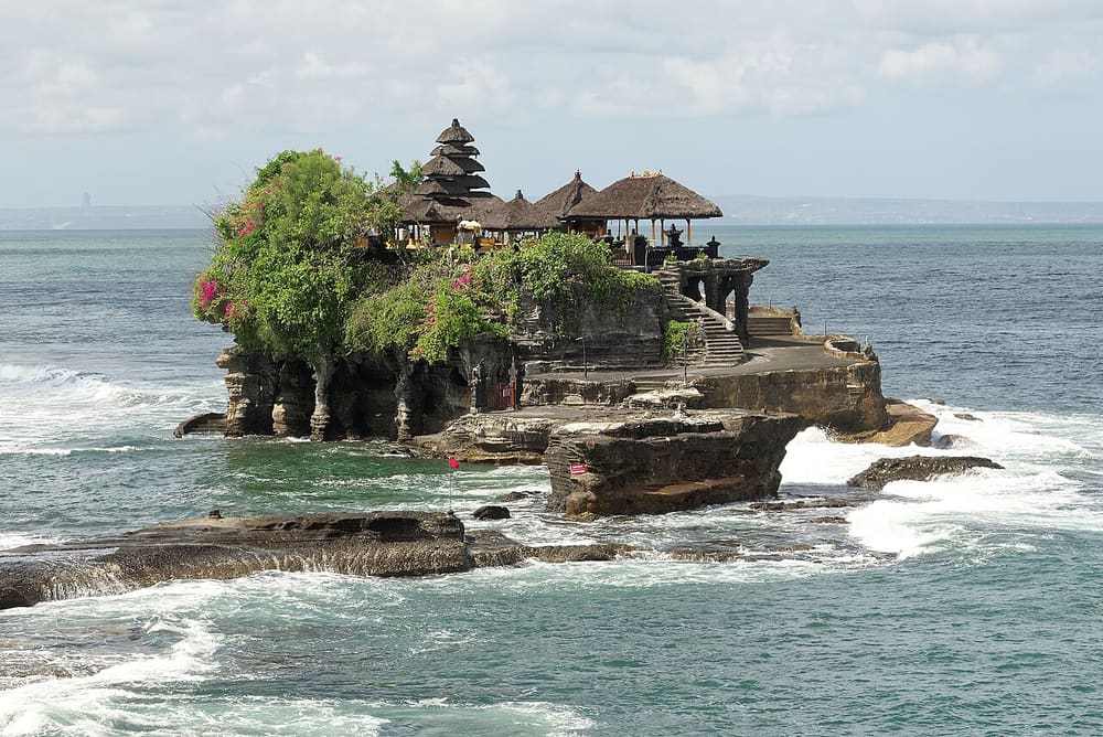 Tanah Lot at sunset