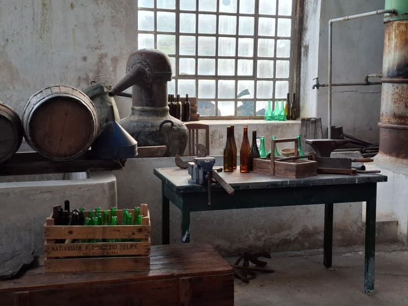 Taste kitron at the Vallindras distillery in Halki, Naxos, Greece