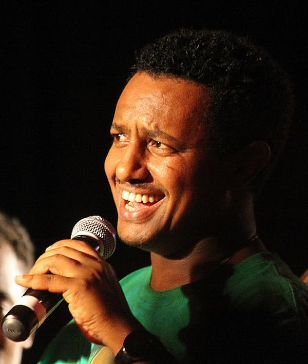 Teddy Afro, Ethiopia (portrait via Wikimedia Commons)
