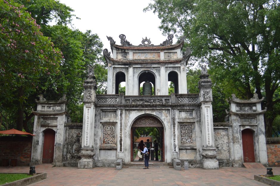 Temple of Literature, and the first university in Vietnam, Hanoi, Vietnam