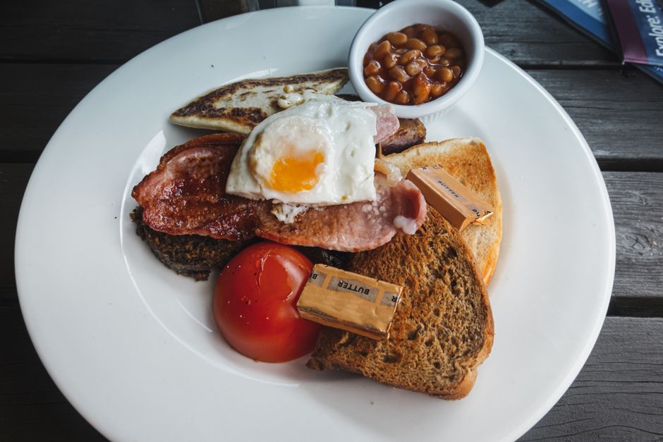 The full Irish breakfast, Dublin (Wimup travel guide)