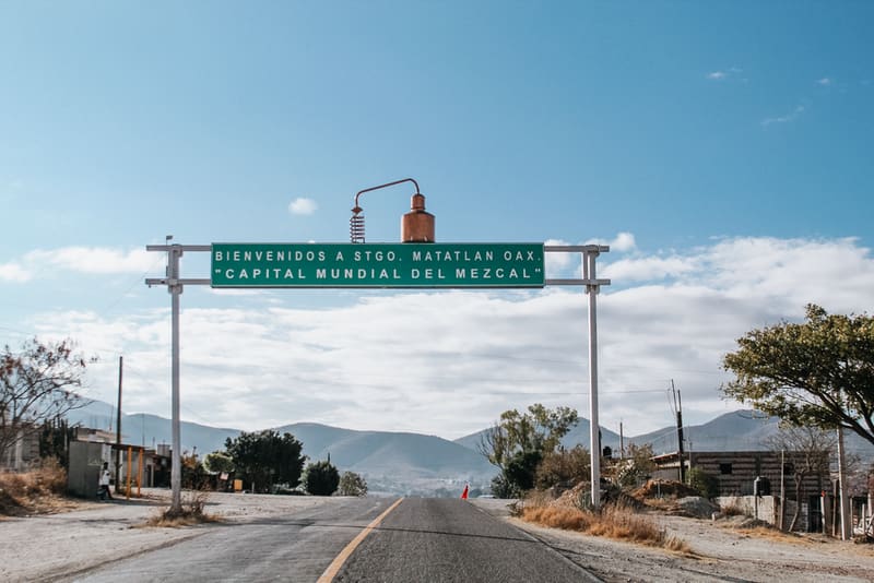 The mezcal road to Santiago Matatlán, Oaxaca, Mexico