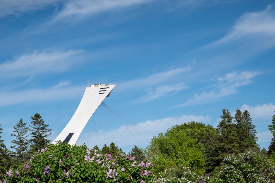 The Montréal Tower at Olympic Park, Montréal, Canada