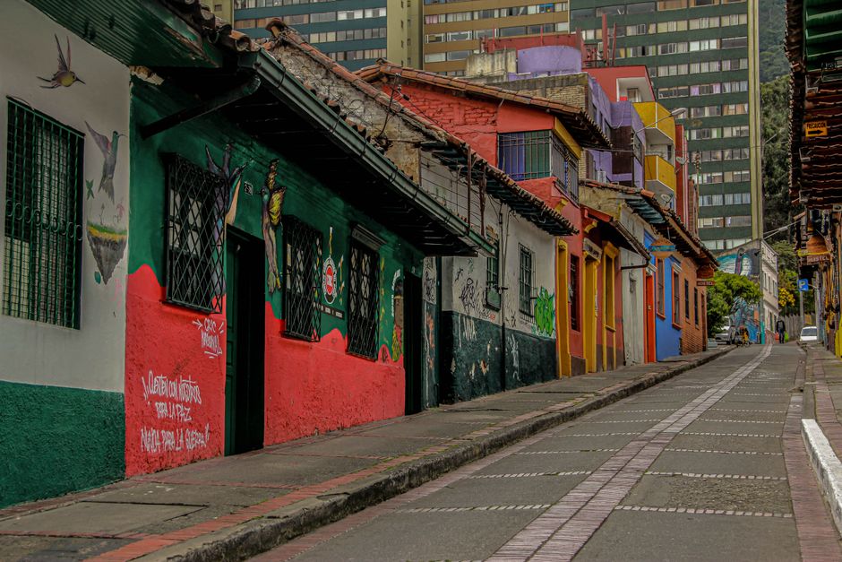 The street art of La Candelaria, Bogotá, Colombia